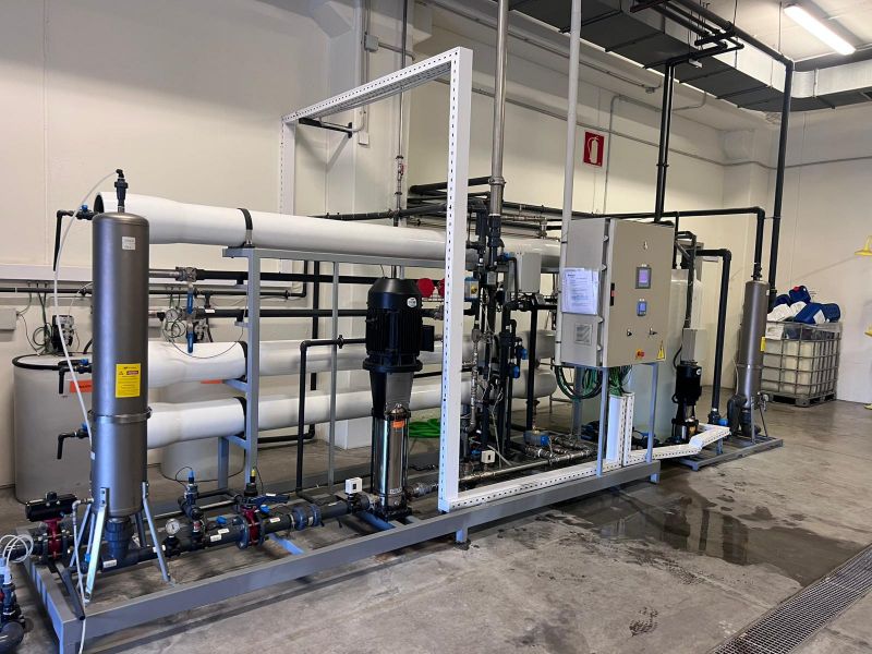 Cambio y limpieza de membranas en planta de ósmosis inversa – Cooperativa agroalimentaria